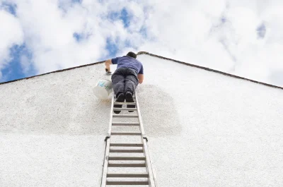 Peinture extérieure à Ambernac — façades et ravalement